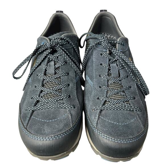 Dansko Women’s Paisley Blue Suede Lace Up Walking Sneakers Size 39 US 8 Wide - Picture 7 of 11